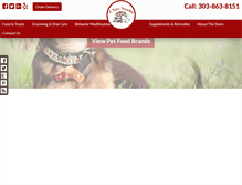 Tablet Screenshot of denverpetsupply.net